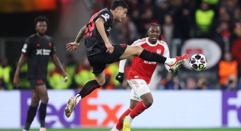 Percekre volt a Leverkusen az Arsenal legyőzésétől, döntetlen a vége
