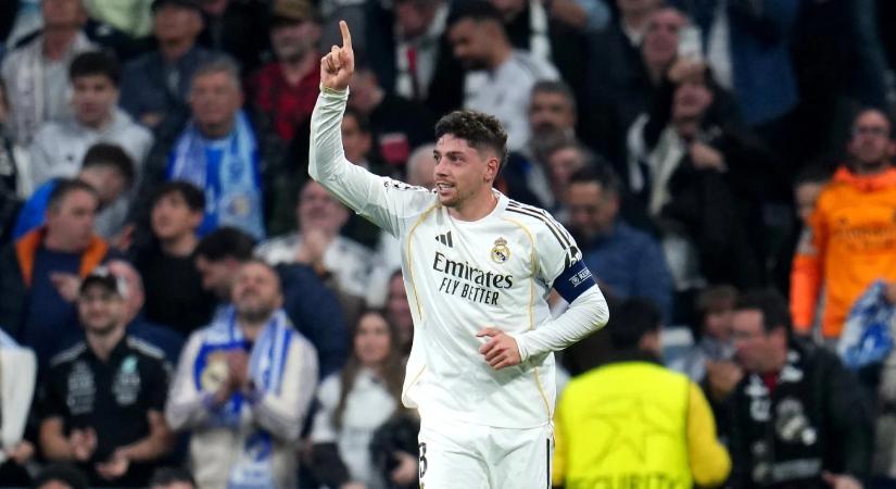 Valverde mesterhármasával a Real Madrid simán nyert a Manchester City ellen