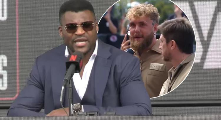 Jake Paul kihívta és felhergelte Francis Ngannout, aki már szét akarja rúgni a valagát