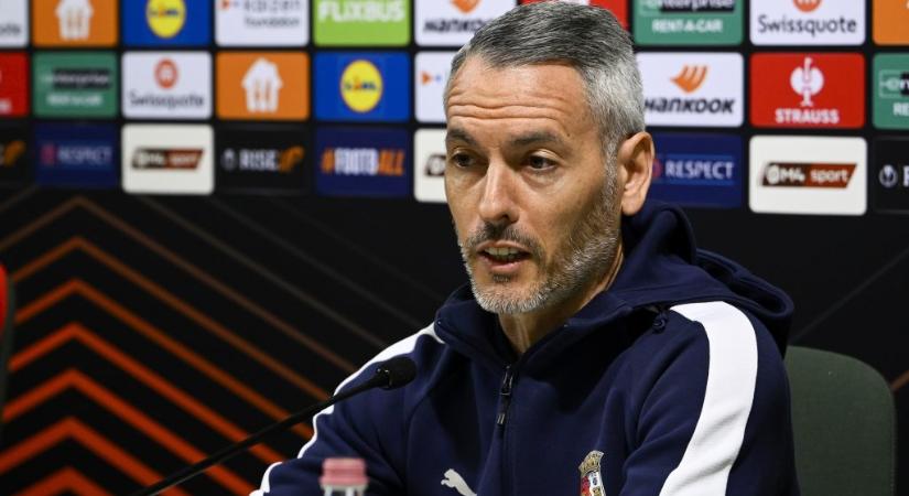 A Braga edzője a Fradi elleni EL-meccsről: A csapatunk eddig is képes volt alkalmazkodni