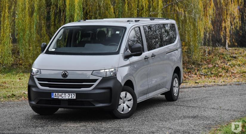 2 tonnához 110 lóerő? – Volkswagen Caravelle-teszt