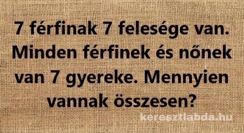 Matek feladat, ami felrobbantotta a netet: Te a 63-as vagy a 112-es táborba tartozol?