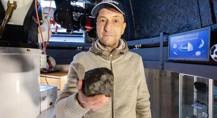 Megdöbbentő történetek és egy különleges gyűjtemény - Az ország legnagyobb meteorgyűjtőjénél jártunk