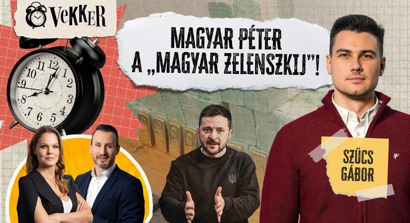 Ukrán zsarolás és politikai puskapor: Magyar Péter a „magyar Zelenszkij”!