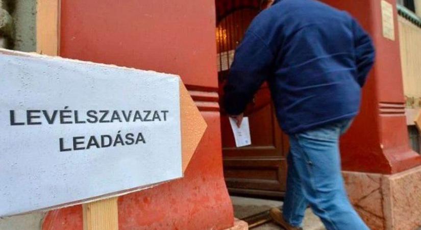 Levélben szavazás: még egy hét a regisztrációra
