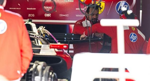 Kínában élesben is teszteli innovatív hátsó szárnyát a Ferrari
