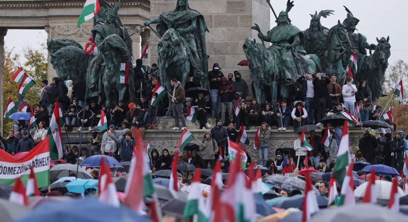 Félelmetes zavargások készülődnek Budapesten, polgárháborús helyzet állhat elő, ha veszít a TISZA Párt?