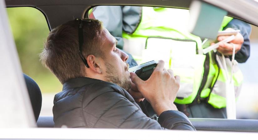 Egy hét alatt 11 ittas sofőrt fogtak el a rendőrök, volt akinek azonnal ment a gigabírság