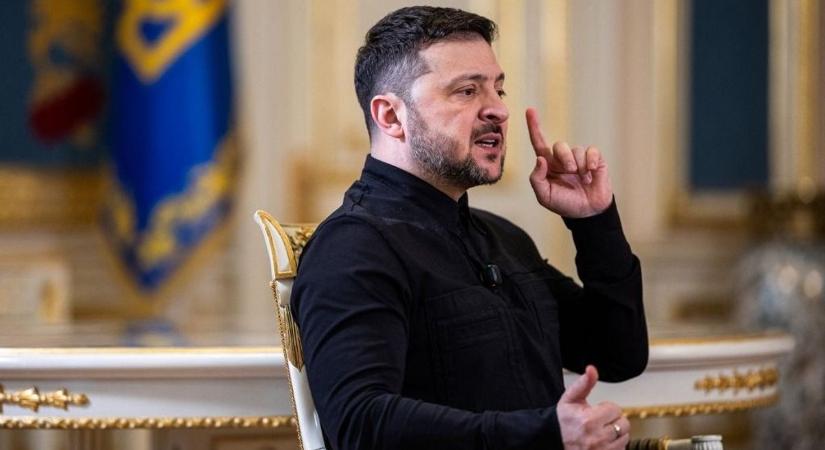 Vérlázító interjút adott Zelenszkij: a német sajtóban is Orbánt szidta – és már a B-tervre készül