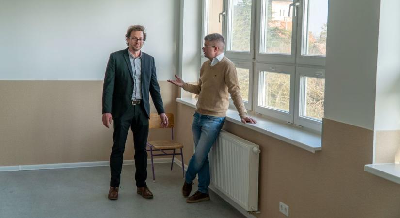 Új tanteremmel bővült a gyöngyösfalui iskola