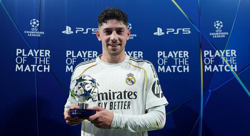 Valverde: „ez volt a karrierem legjobb mérkőzése!”