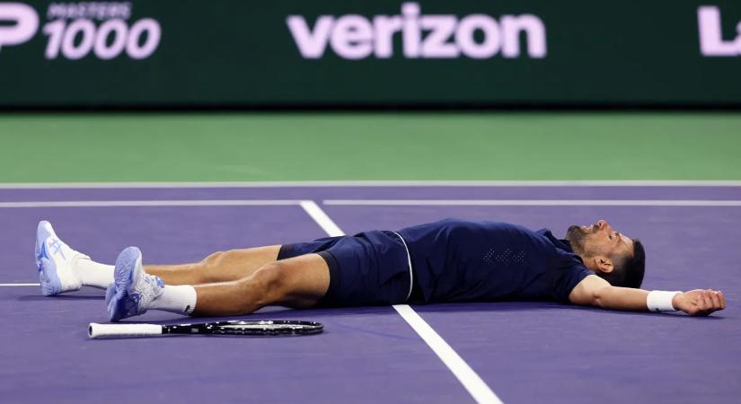„Ez most sokba került nekem” – Djokovic a földre rogyott, majd kiesett