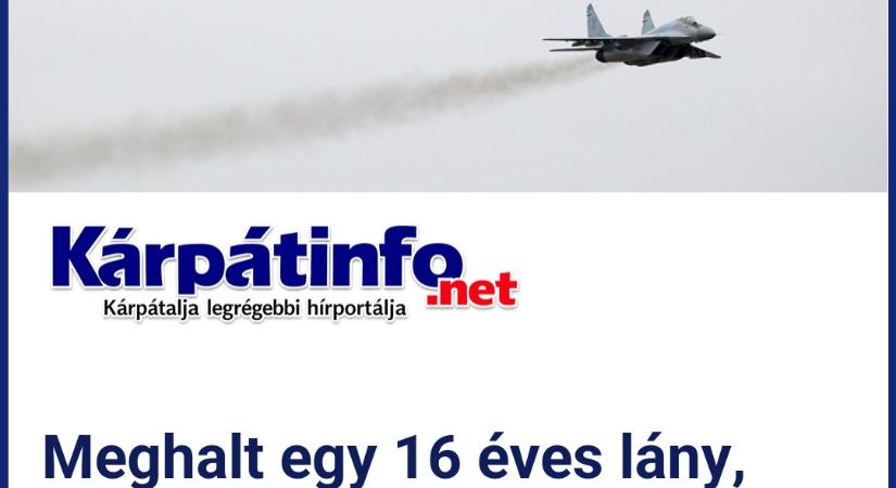 Meghalt egy 16 éves lány, miután orosz dróntámadás ért két lakóházat egy ukrán településen