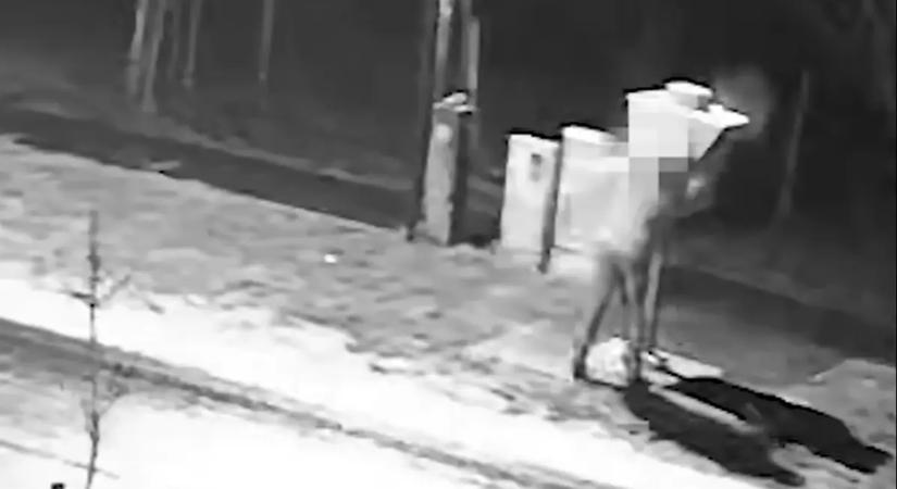 Lefújta festékkel a traffipaxot: ez a videó buktatta le!