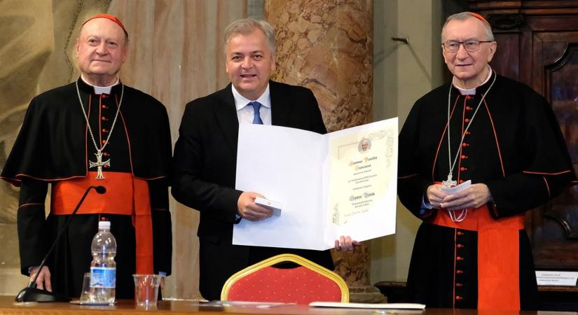 Vörös Győző ókorkutató lett a Pápai Régészeti Akadémia ötödik magyar tagja