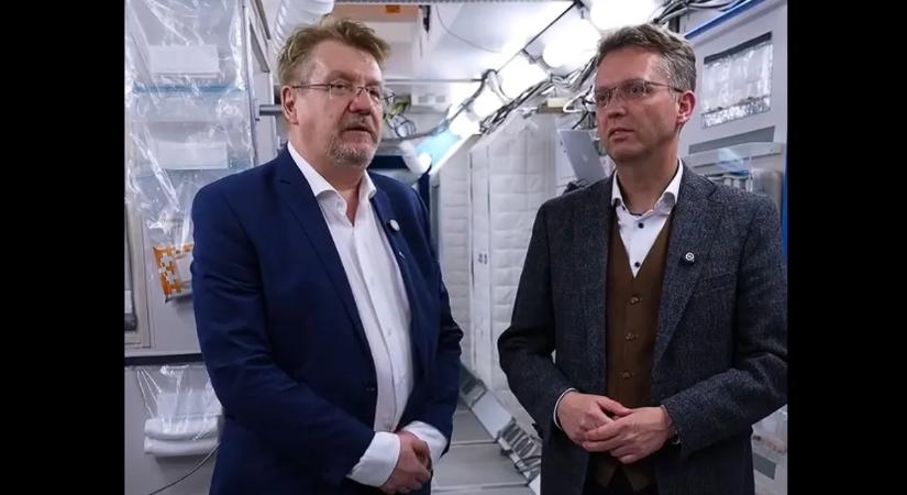 Magyarok a világűrben! Hankó Balázs rendkívüli bejelentést tett - Videó