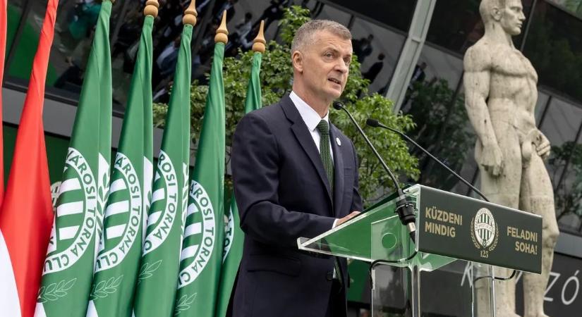 Kubatov Gábor nem nyugszik, BL-győzelemről beszél a Fradi elnöke