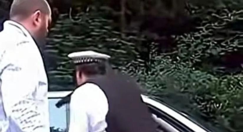 Részeg volt a rendőr az igazoltatásnál, röhejes pillanatok következtek!