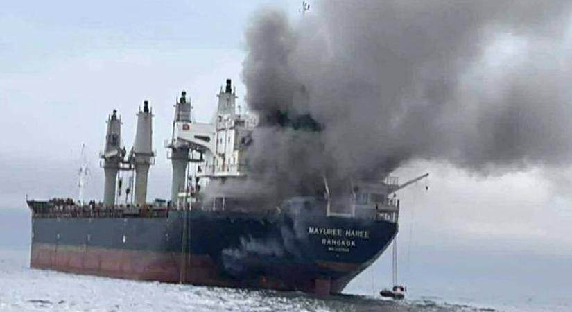 Fotókon a lángoló tankerek, apokaliptikus képek a Hormuzi-szorosból