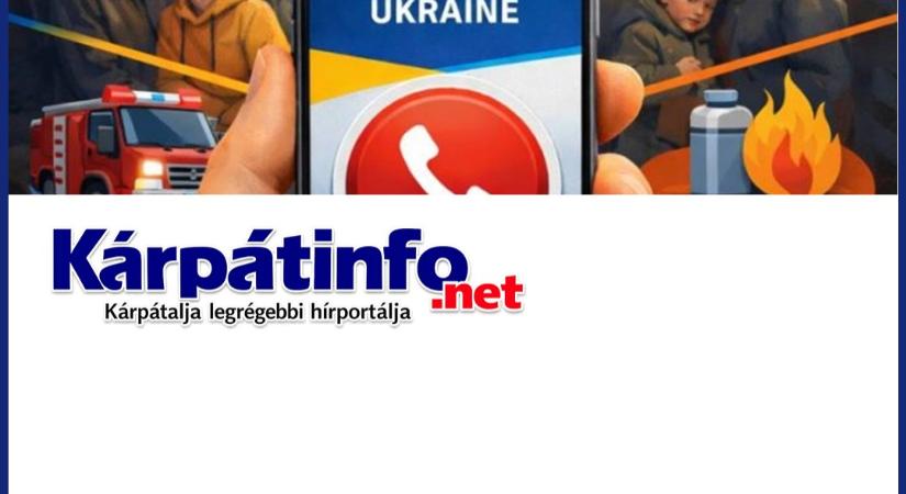 Életmentő funkciókat kapott a 112 Ukraine mobilalkalmazás