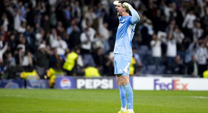 Courtois pazar gólpassz mellett egy őrületes védéssel is segítette a Realt