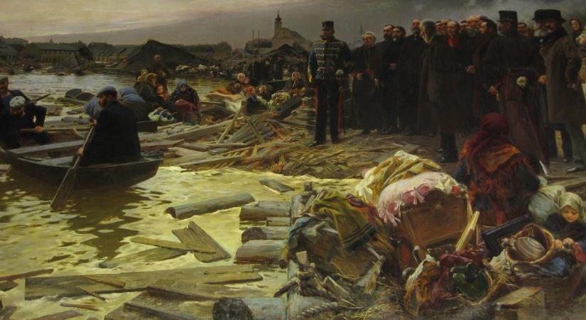 Szinte egész Szegedet elpusztította az 1879-es árvíz