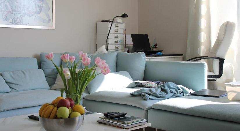 Sarokkanapék kis nappalikba