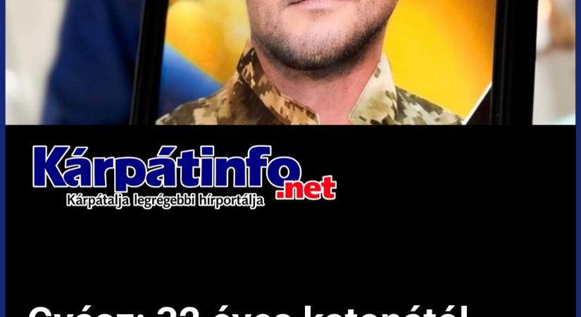 Gyász: 32 éves katonától vettek végső búcsút Munkácson