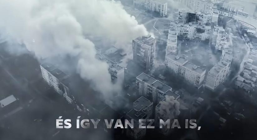 A kormány az ukrán ellenállás szimbólumával aggódik a magyar szabadságért a március 15-i propagandavideójában