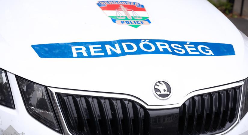 Baleset a 83-as főúton Győrben