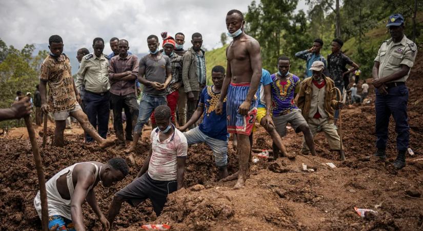 Halálos földcsuszamlások történtek Etiópiában