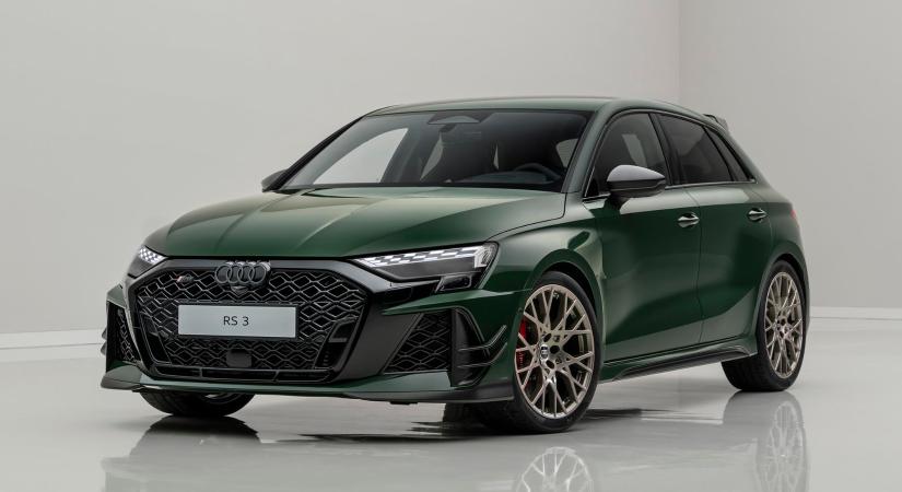 Stílusosan búcsúzik az öthengeres az Audi RS 3 competition limitedben