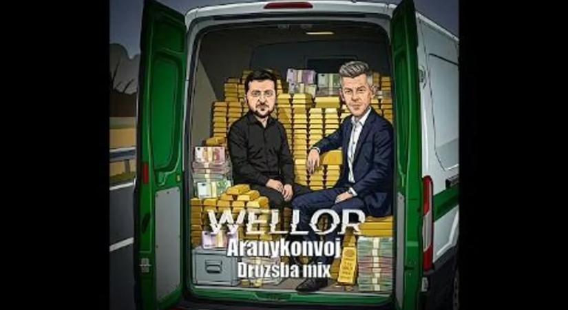 „De útba esik Magyar Péter” – elképesztő dal született az ukrán aranykonvojról