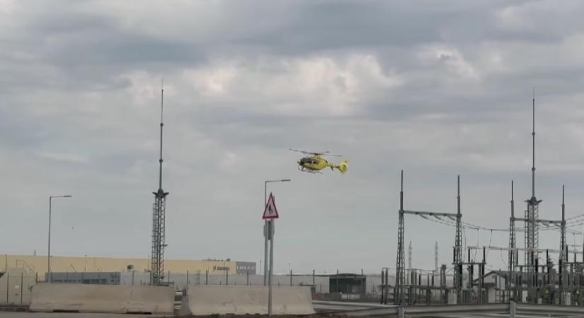 Megsérült egy munkás a debreceni akkumulátorgyárnál