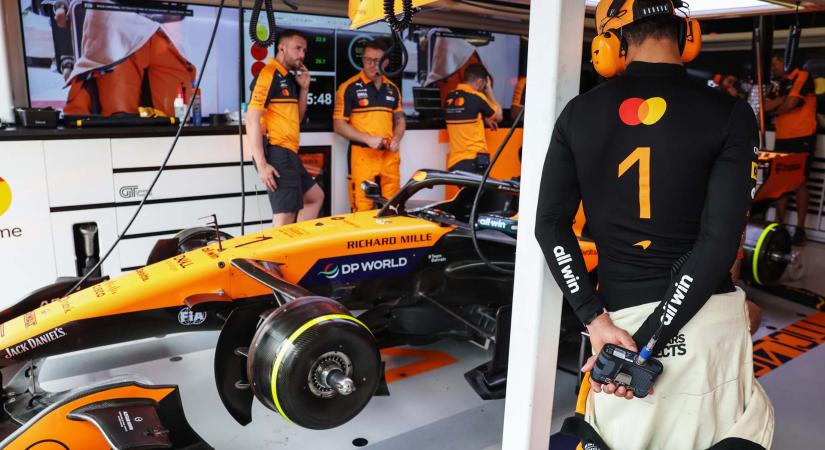 Norris: A McLaren „hátrányból” kezdte az évet, többet kér a Mercedestől Kínára