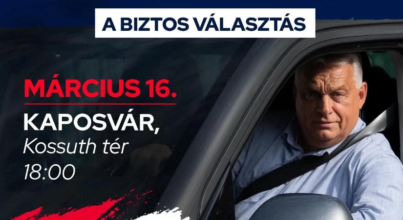 Folytatja az országjárást Orbán Viktor