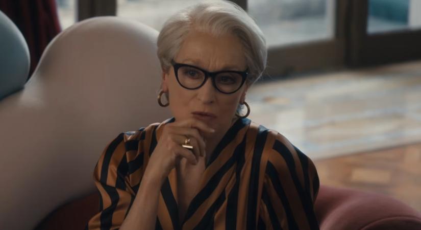 Meryl Streep „céltalanul lézengő, éhező kecskének” nevez modelleket Az ördög Pradát visel 2. új előzetesében