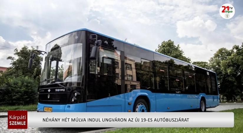 Néhány hét múlva indul Ungváron az új 19-es autóbuszjárat (videó)