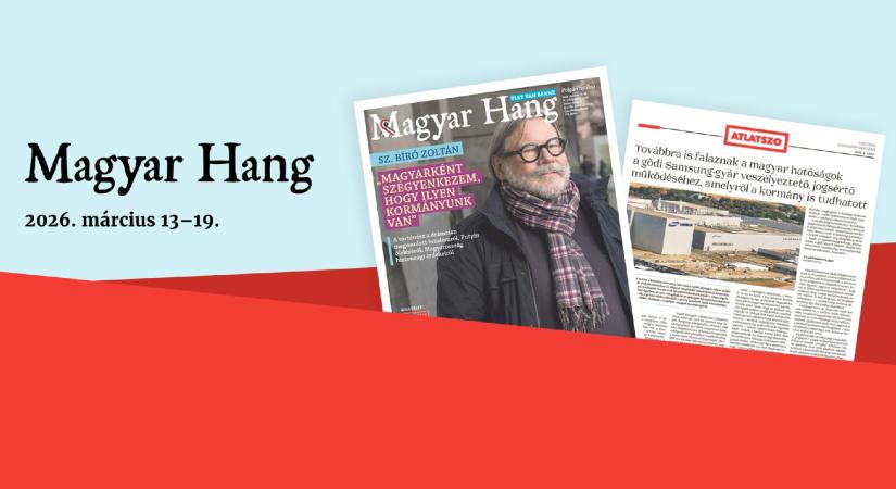 „Magyarként szégyenkezem, hogy ilyen kormányunk van” – Magyar Hang-ajánló
