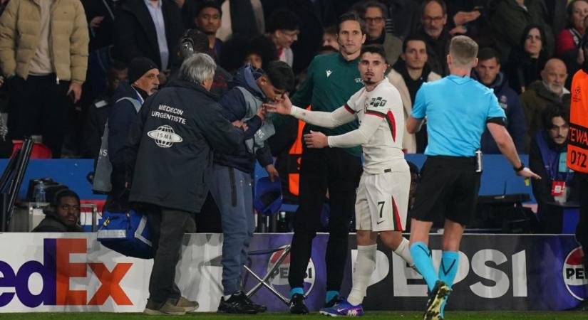 Bajnokok Ligája: fellökte a labdaszedőt, vizsgálat indult a Chelsea-játékossal szemben