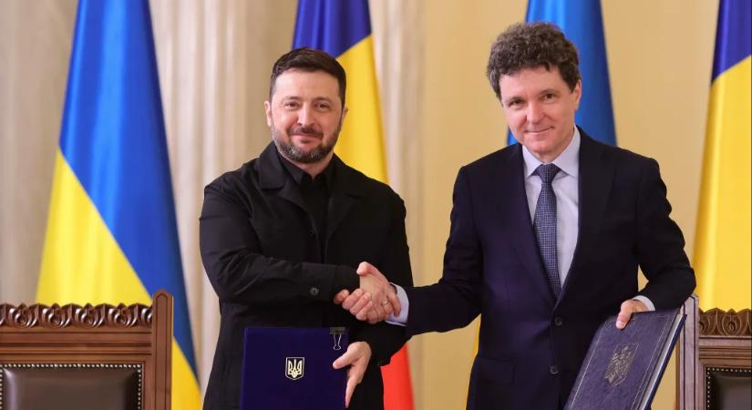 Elfogadhatatlan az Ukrajnának szánt 90 milliárd eurós hitel megvétózása a román államfő szerint