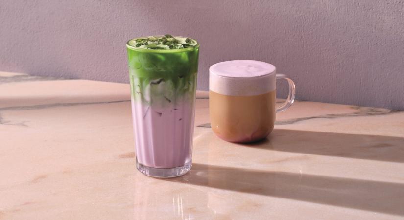 Lila kávéval köszönti a tavaszt a Starbucks