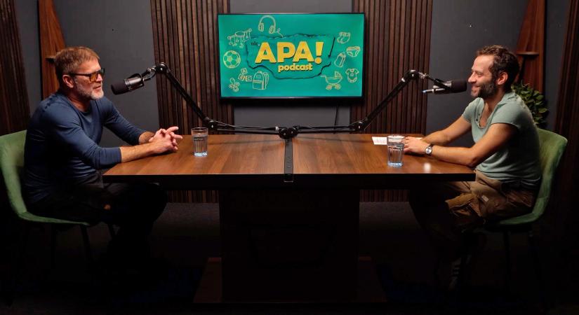 „Inkább elmentem egy rossz társasággal, mintsem otthon töltöttem volna az időt” – Szabó Győző az APA! Podcastban