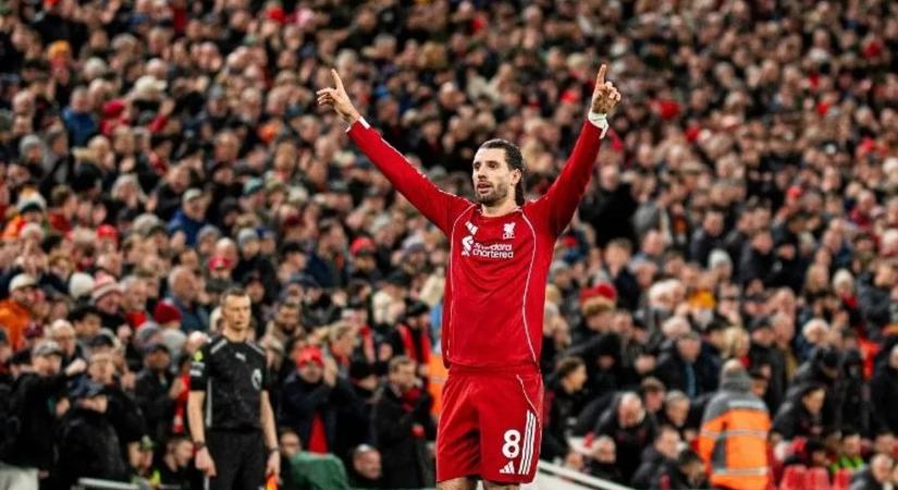 Duplázott a szavazáson: Szoboszlai brutális szabadrúgása mindent vitt Liverpoolban