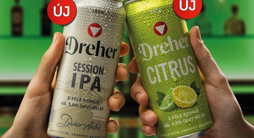 Új ízekkel erősít a Dreher