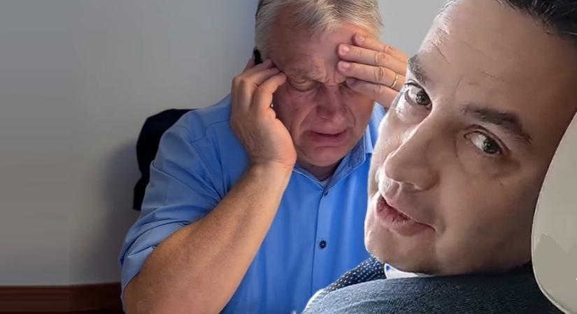 Márki-Zay Péter kiparodizálta Orbán Viktor telefonálós videóját