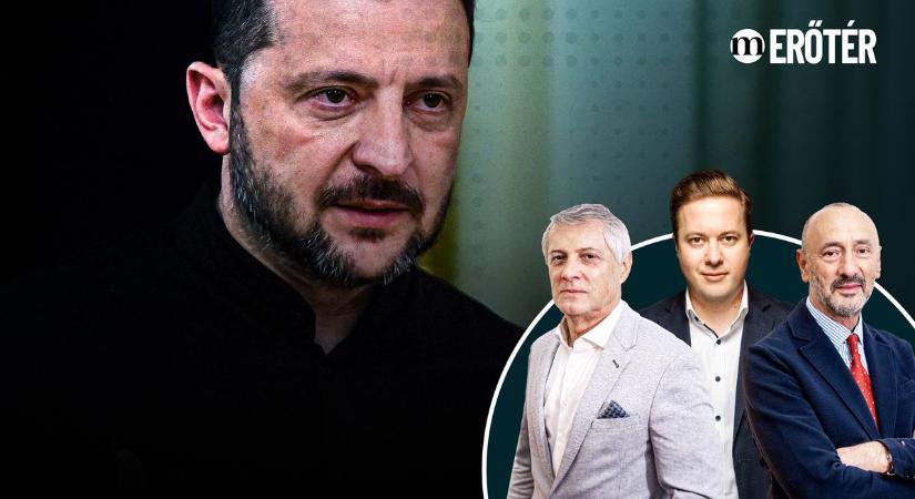 Zelenszkij: korrupció, zsarolás, fenyegetés – Földi László és Horváth József az Erőtérben