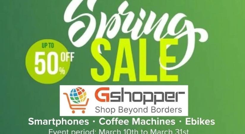 Brutális telefonos kuponok és tavaszi kütyüvásár – Elrajtolt a Gshopper Spring Sale