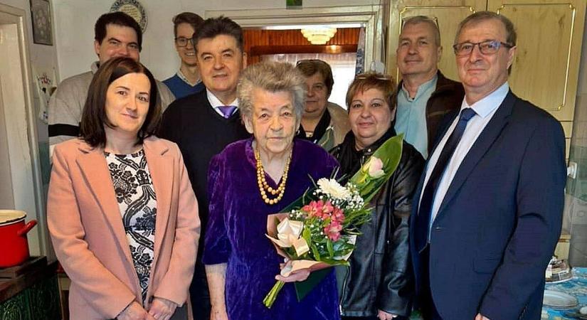 Szorgalmával még ma is példát mutat a zalai település egyik legidősebb lakója