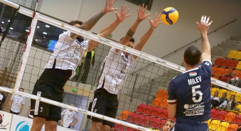 Férfi röplabda Extraliga: három játszmában nyert a Kaposvár